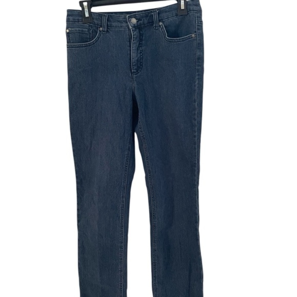 Charter Club Lexington Straight‎ Leg Jeans Dark Wash Blue Denim Pants